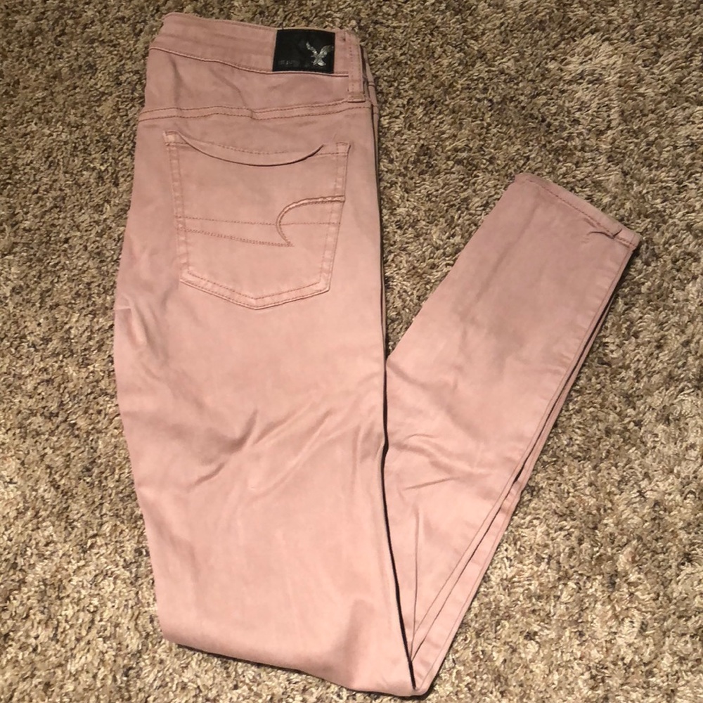 Maybe AE jeggings, size 4